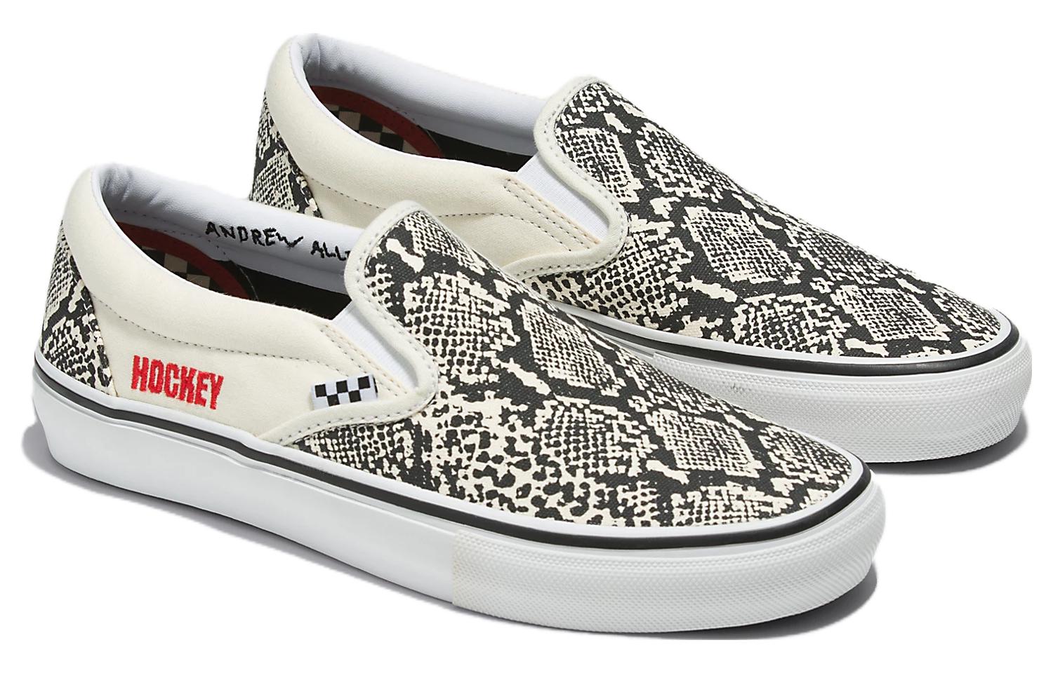 Order Hockey x Vans Slip-On 'Piel de Serpiente' VN0A5FCA7W1