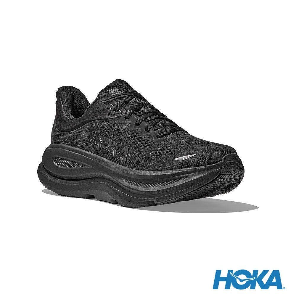HOKA  Bondi 9 Wide Running Shoes Black HO1162014BBLC