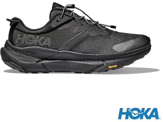 Kasut Kasual Lebar HOKA Transport Hitam HO1164370BBLC Order Kasut Kasual Lebar HOKA Transport Hitam HO1164370BBLC