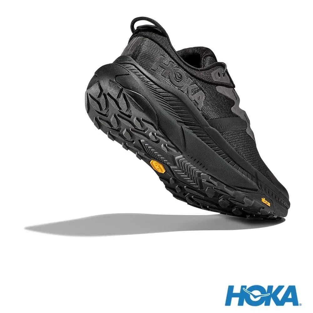 Shop HOKA Transport 宽版休闲鞋 黑色 HO1164370BBLC