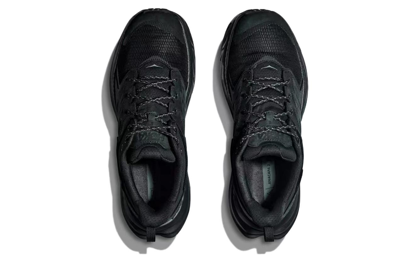 Sizing HOKA Anacapa 2 Low GORE-TEX 'Triple Black' 1141632-BBLC