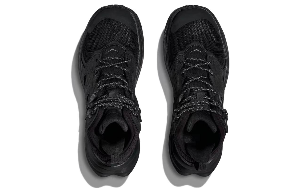 Sizing HOKA Anacapa 2 Mid GORE-TEX ''Triple Black'' Scarpe Nero 1141633-BBLC