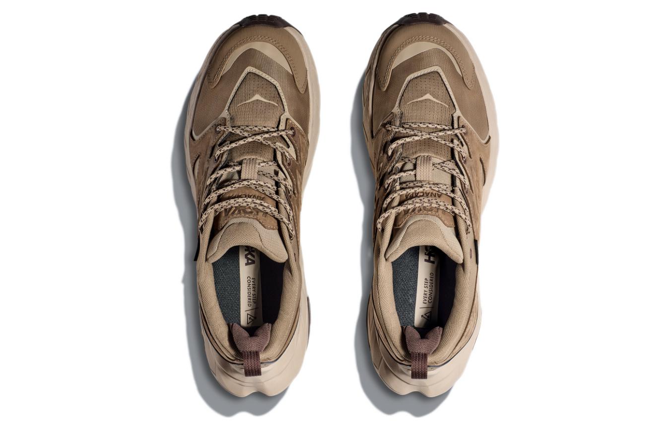 Sizing HOKA ONE ONE Anacapa系列 防滑耐磨透氣 低筒 戶外功能鞋 沙黃色