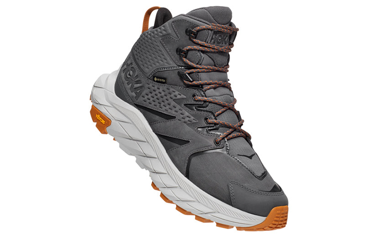 Lookbook ホカ アナカパ ミッド GTX グレー 1122018-CHMS