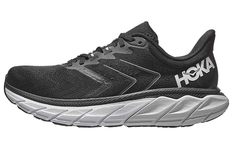 HOKA Arahi 5 2E Wide 'Black White' 1115011-BWHT