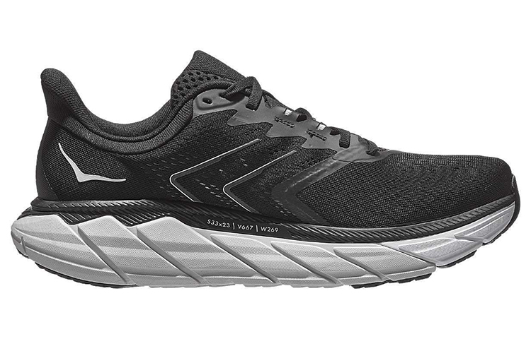 Order HOKA Arahi 5 2E Lebar 'Hitam Putih' 1115011-BWHT