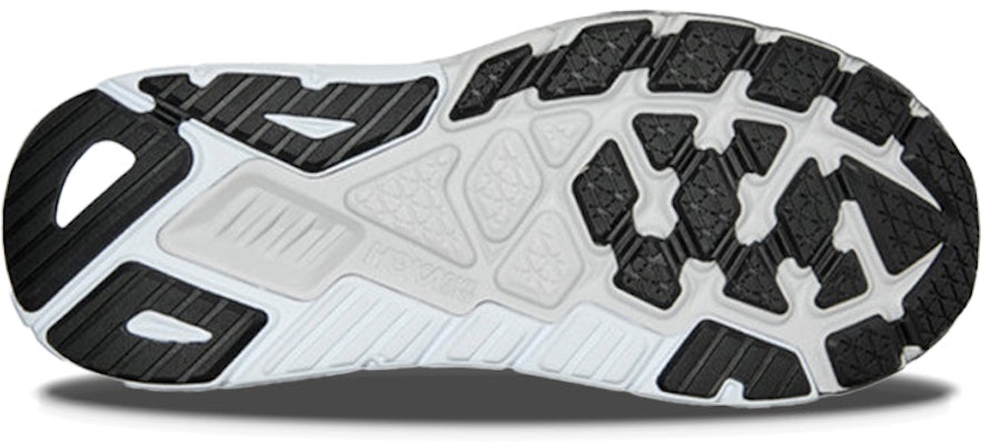 HOKA Arahi 6 2E Lebar 'Hitam Putih' 1123196-BWHT Shop HOKA Arahi 6 2E Lebar 'Hitam Putih' 1123196-BWHT