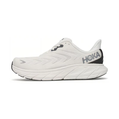 HOKA Arahi 6 2E Wide 'Blanc De Blanc Steel Wool'
