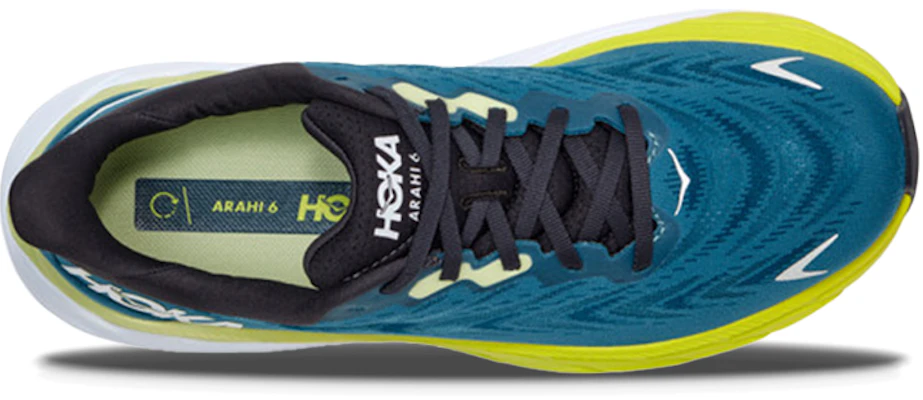 HOKA Arahi 6 2E加宽版 '蓝石墨色' 1123196-BGBCR Lookbook HOKA Arahi 6 2E加宽版 '蓝石墨色' 1123196-BGBCR