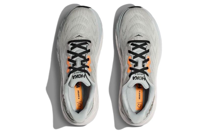 Shop HOKA Arahi 6 2E Breit ''Smoky Grey'' 1123196-HMBC