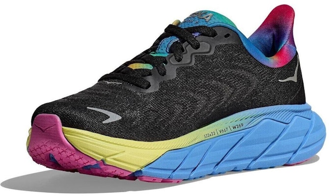 HOKA Arahi 6 'Hitam Pelangi' 1123194-BKSV Order HOKA Arahi 6 'Hitam Pelangi' 1123194-BKSV