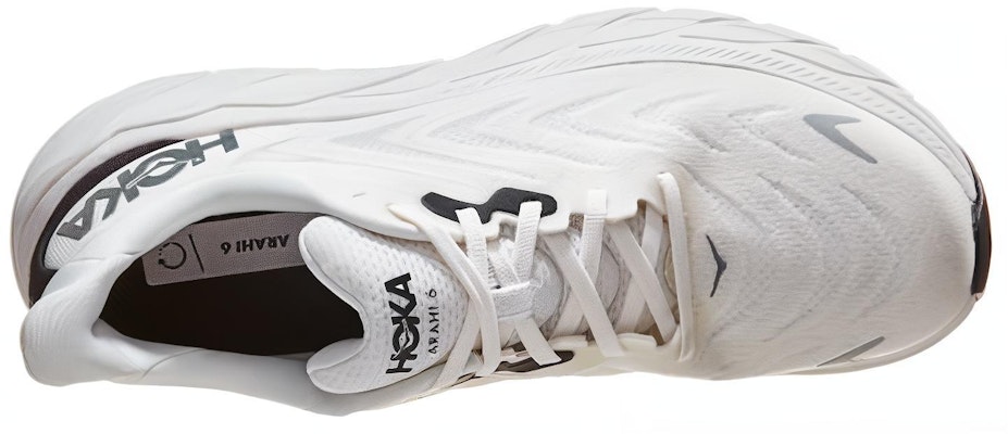 HOKA Arahi 6 'Blanc De Blanc' Sepatu Lari Pria Wanita 1123194-BDBSW Lookbook HOKA Arahi 6 'Blanc De Blanc' Sepatu Lari Pria Wanita 1123194-BDBSW