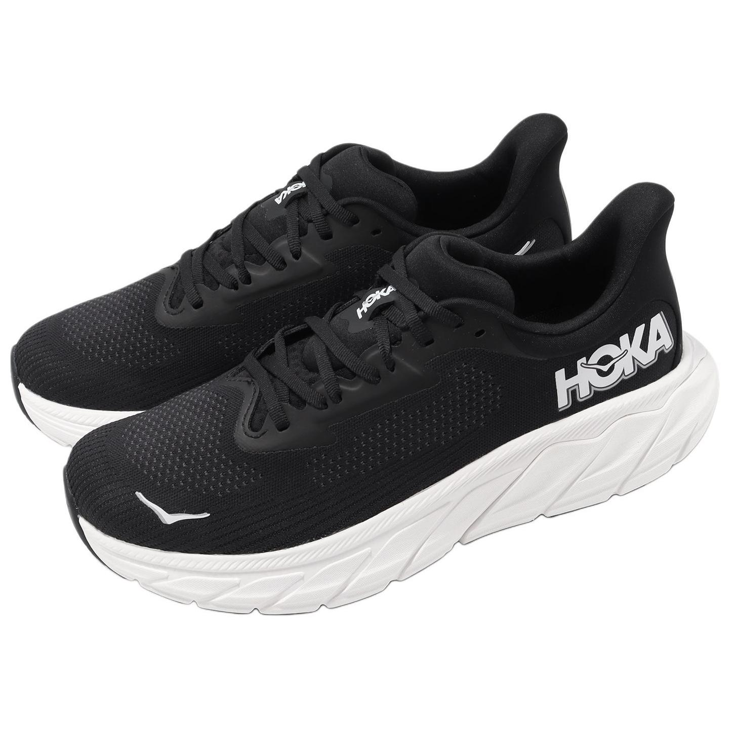 Lookbook HOKA Arahi 7 2E Ancho 'Negro Blanco' 1147870-BWHT