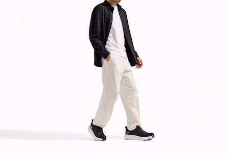 Order HOKA ONE ONE Arahi 7 舒適百搭 耐磨 低幫 跑步鞋 男款 黑白