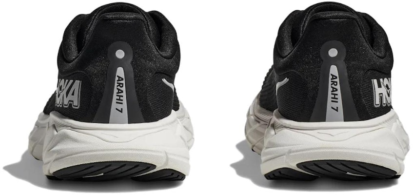 HOKA ONE ONE Arahi 7 舒適百搭 耐磨 低幫 跑步鞋 男款 黑白 Lookbook HOKA ONE ONE Arahi 7 舒適百搭 耐磨 低幫 跑步鞋 男款 黑白