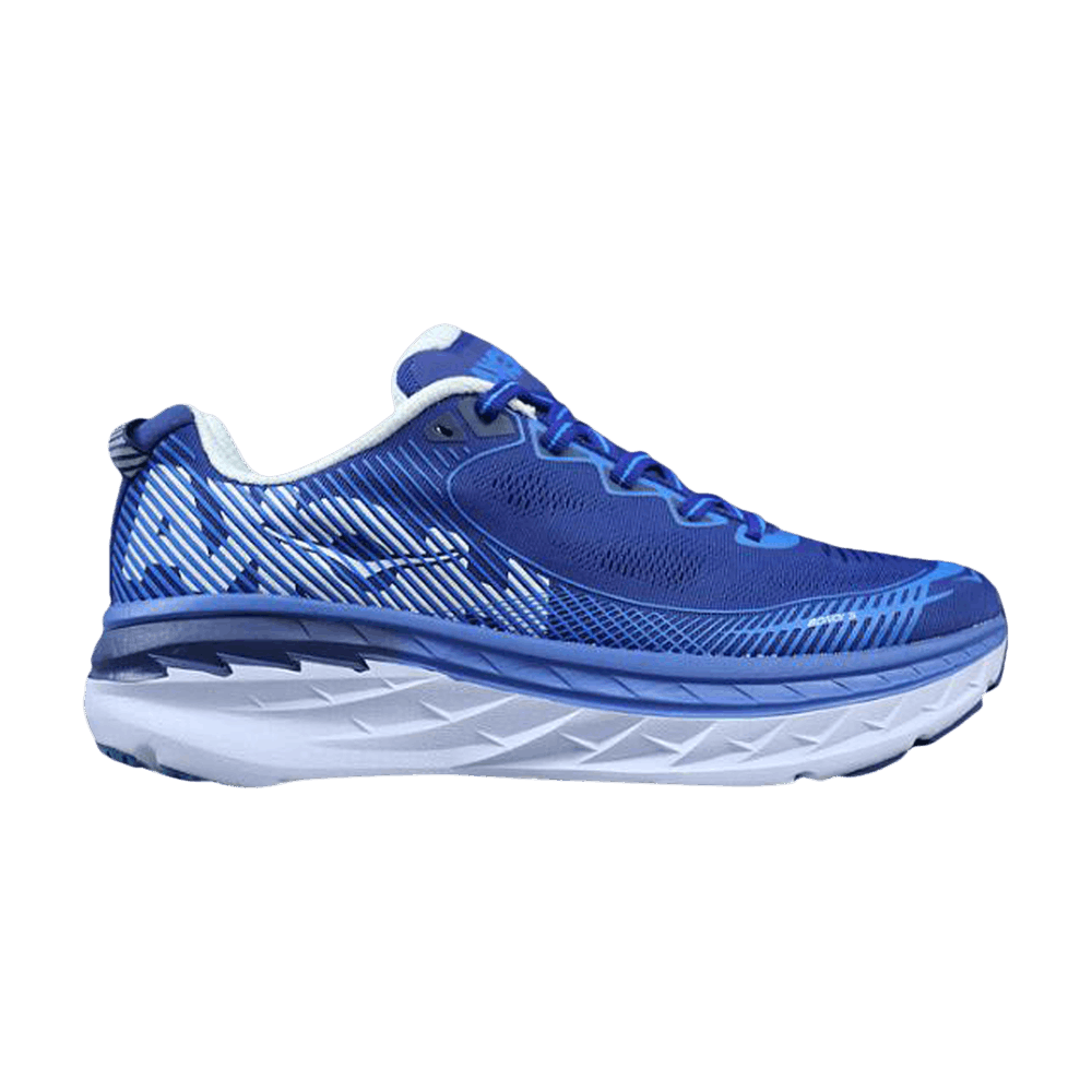 Buy 【采買上架 無需審核】HOKA ONE ONE 5 路跑鞋 男款 藍灰色