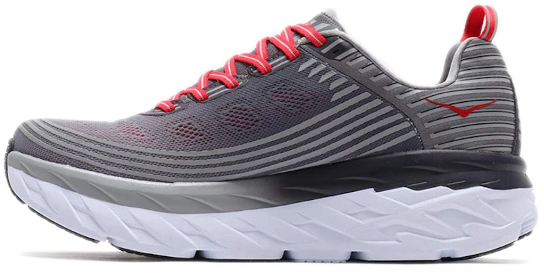HOKA ONE ONE Bondi 6 潮流 低筒 跑步鞋 男款 灰紅 Buy HOKA ONE ONE Bondi 6 潮流 低筒 跑步鞋 男款 灰紅