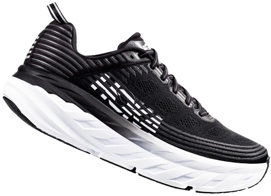 HOKA Bondi 6 'Black White' 1019269BLK Lookbook HOKA Bondi 6 'Black White' 1019269BLK