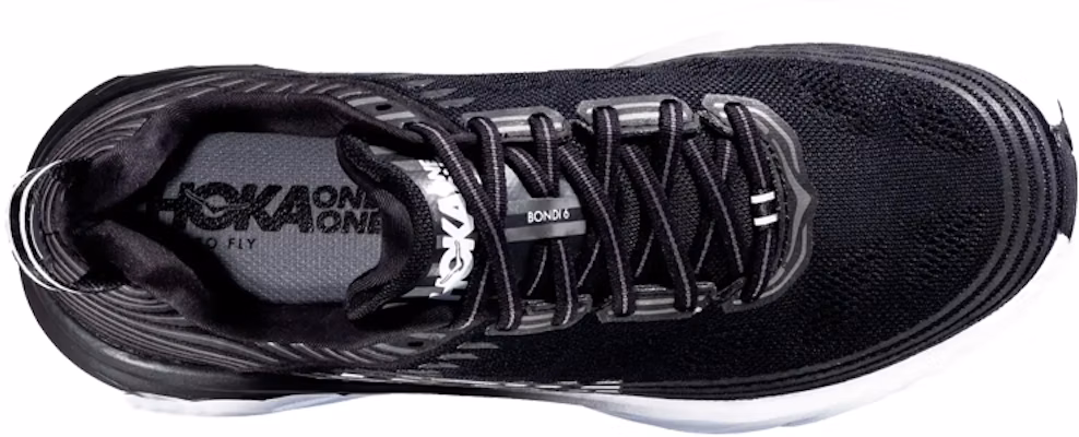 HOKA Bondi 6 'Black White' 1019269BLK Purchase HOKA Bondi 6 'Black White' 1019269BLK