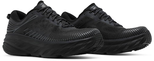 HOKA Bondi 7 'Hitam' 1110518-BBLC Cheap HOKA Bondi 7 'Hitam' 1110518-BBLC