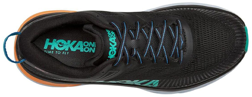 HOKA Bondi 7 'Hitam Atlantis' 1110518-BATL Lookbook HOKA Bondi 7 'Hitam Atlantis' 1110518-BATL