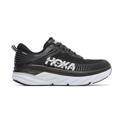 HOKA Bondi 7 'Black White'