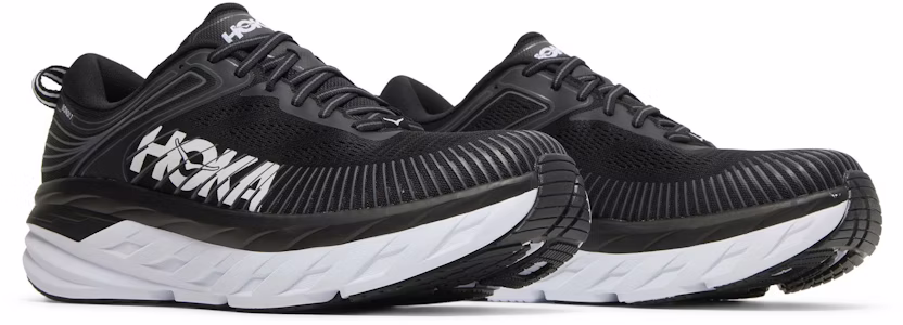 ホカ ボンダイ7 黒白 (Hoka Bondai 7 Kuro Shiro) 1110518-BWHT Cheap ホカ ボンダイ7 黒白 (Hoka Bondai 7 Kuro Shiro) 1110518-BWHT