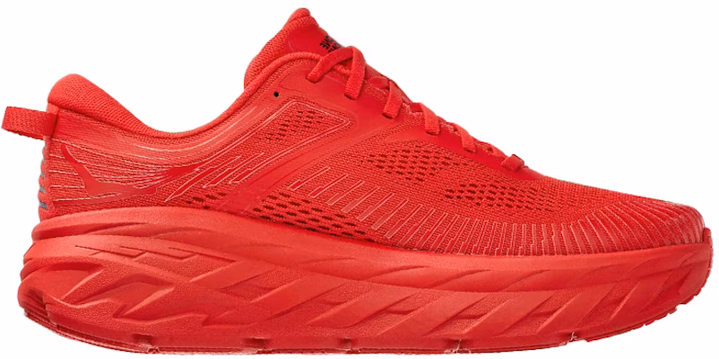 HOKA ONE ONE Bondi 7 低筒跑步鞋 男款 紅色 Order HOKA ONE ONE Bondi 7 低筒跑步鞋 男款 紅色
