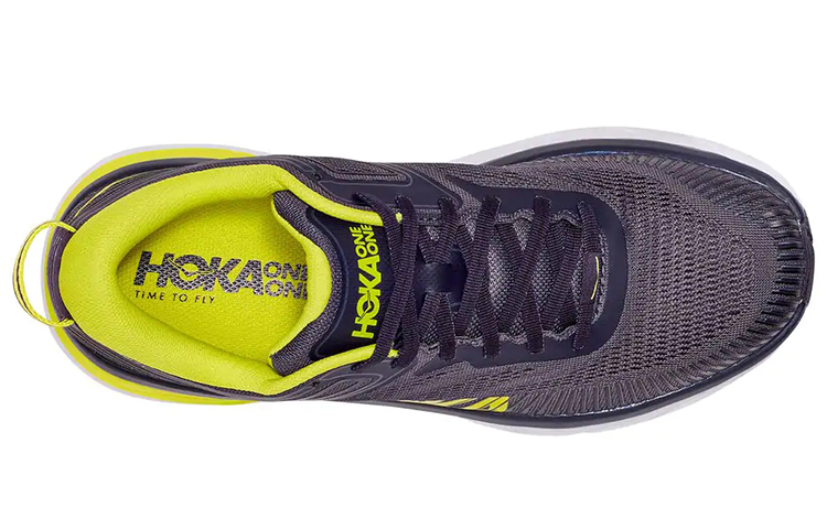 Lookbook HOKA ONE ONE Bondi 7 低幫 跑步鞋 男款 黑黃