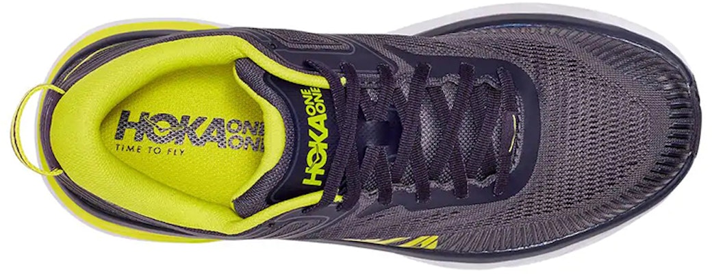 HOKA Bondi 7 'Odyssey Grey Deep Well' kasut lari lelaki wanita 1110518-OGDW Lookbook HOKA Bondi 7 'Odyssey Grey Deep Well' kasut lari lelaki wanita 1110518-OGDW