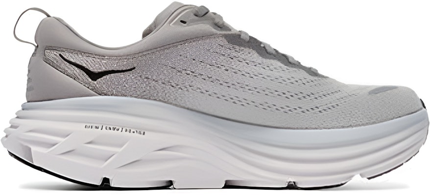 HOKA Bondi 8 2E Lebar 'Abu-abu Hiu' 1127953-SHMS Order HOKA Bondi 8 2E Lebar 'Abu-abu Hiu' 1127953-SHMS