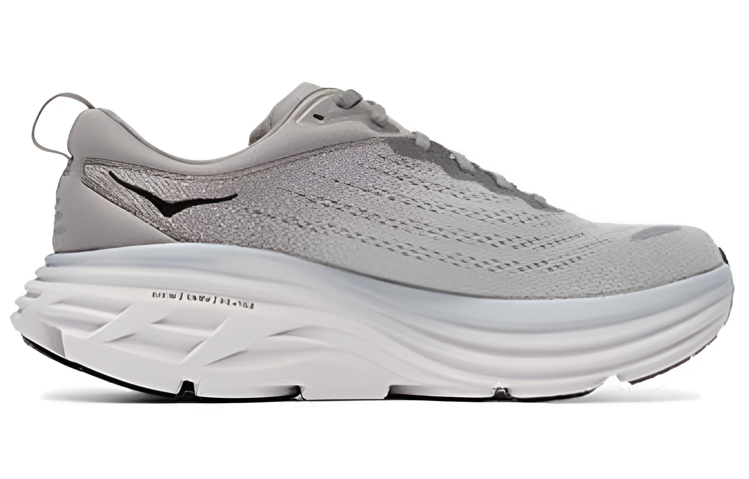 Lookbook HOKA Bondi 8 2E 加寬版『鯊魚灰』 1127953-SHMS
