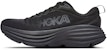 HOKA Bondi 8 4E X-Wide 'Hitam' 1127955-BBLC