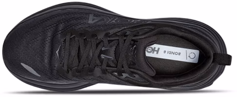 Lookbook HOKA Bondi 8 4E 超寬版 '黑色' 1127955-BBLC