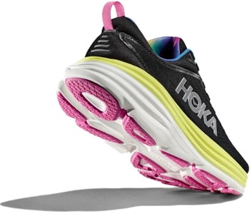 호카 본디 8 '블랙 레인보우' 1123202-BCGL Shop 호카 본디 8 '블랙 레인보우' 1123202-BCGL