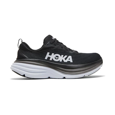 HOKA Bondi 8 'Black White'