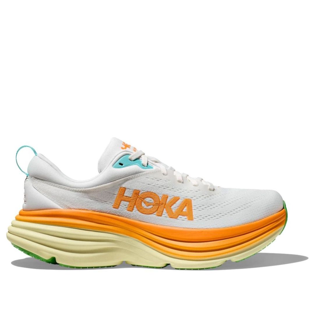 Order HOKA Bondi 8 'Blanc De Blanc Solar' Sepatu Lari Pria/Wanita 1123202-BNCS