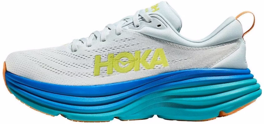 HOKA Bondi 8 'Ice Flow Bit Of Blue' Lelaki Kasut Larian 1123202-IFBOB Buy HOKA Bondi 8 'Ice Flow Bit Of Blue' Lelaki Kasut Larian 1123202-IFBOB