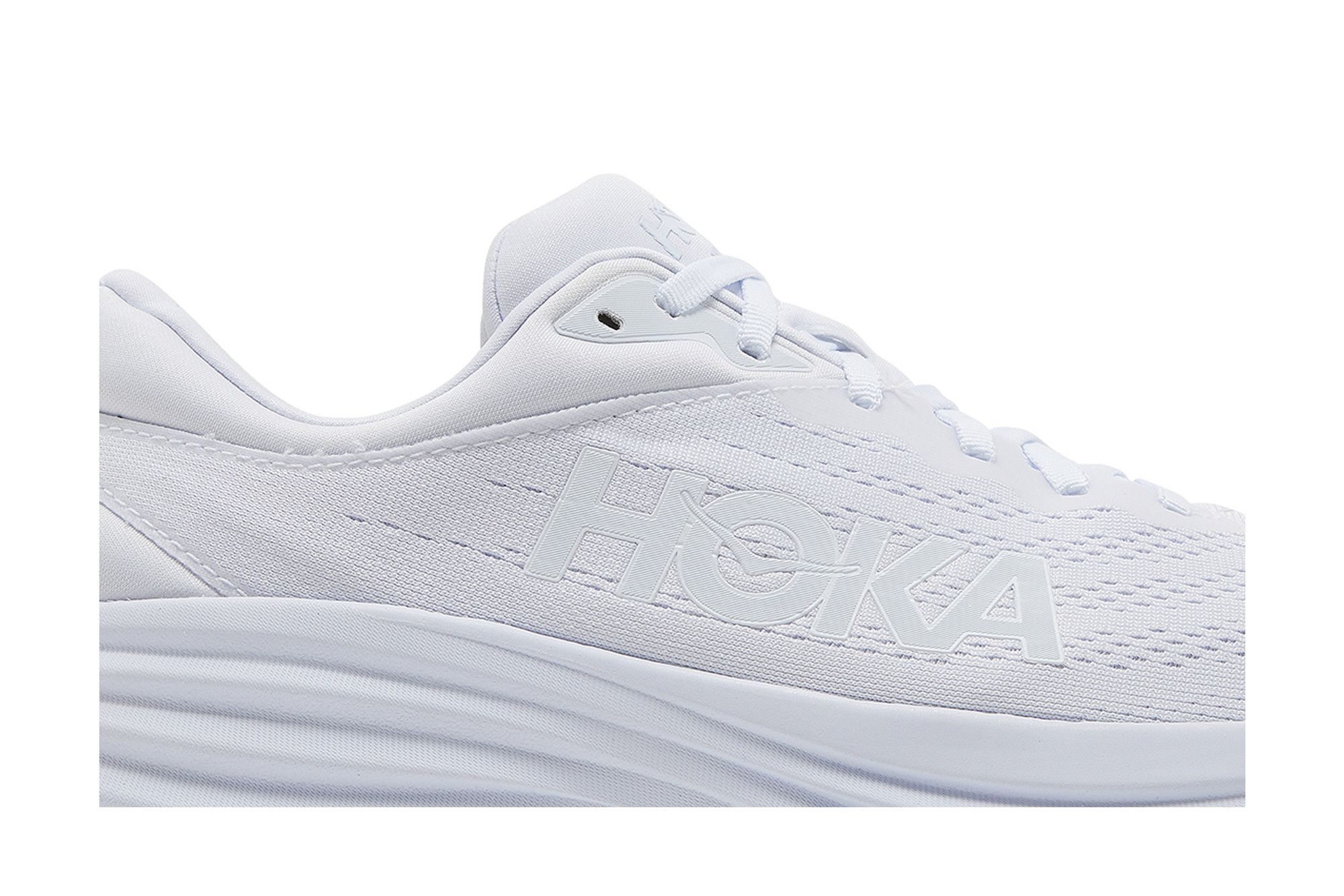 Order HOKA Bondi 8 'Triple White' Sepatu Lari Putih Triple 1123202-WWH