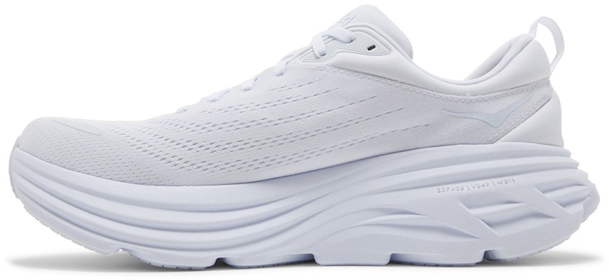 HOKA Bondi 8 'Triple White' 1123202-WWH Lookbook HOKA Bondi 8 'Triple White' 1123202-WWH