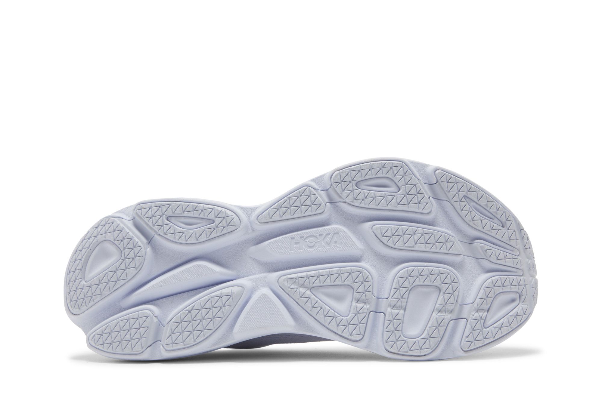 Shop HOKA Bondi 8 'Triple White' Sepatu Lari Putih Triple 1123202-WWH