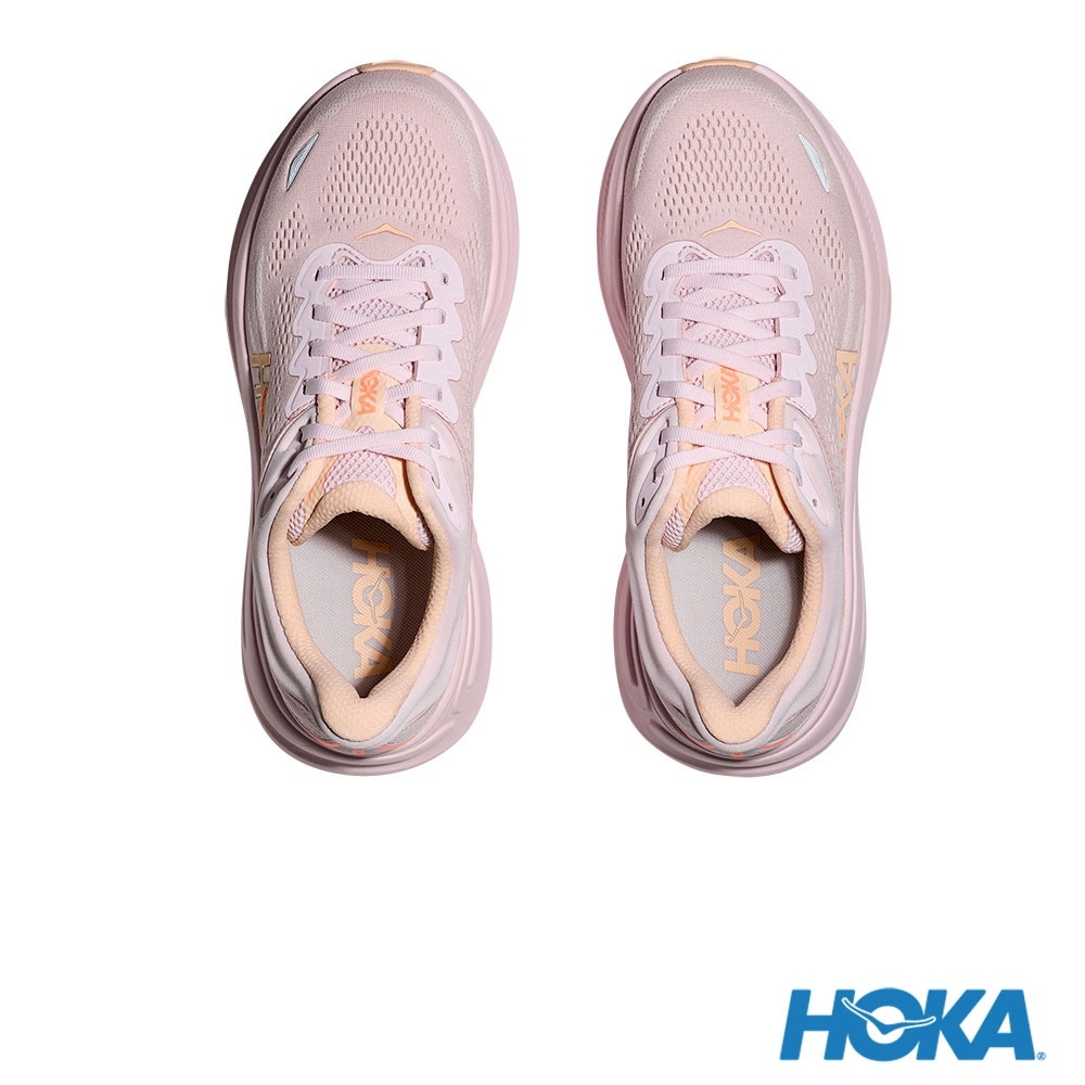 Cheap Zapatillas para Correr HOKA Bondi 9 Lila/Naranja Rojo HO1162012LRMT