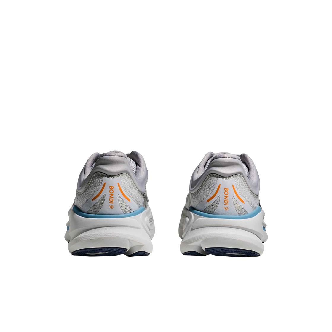 Lookbook HOKA Bondi 9 ''Stardust Cosmic Grey'' Sepatu Sneakers Pria 1162011-SSTC