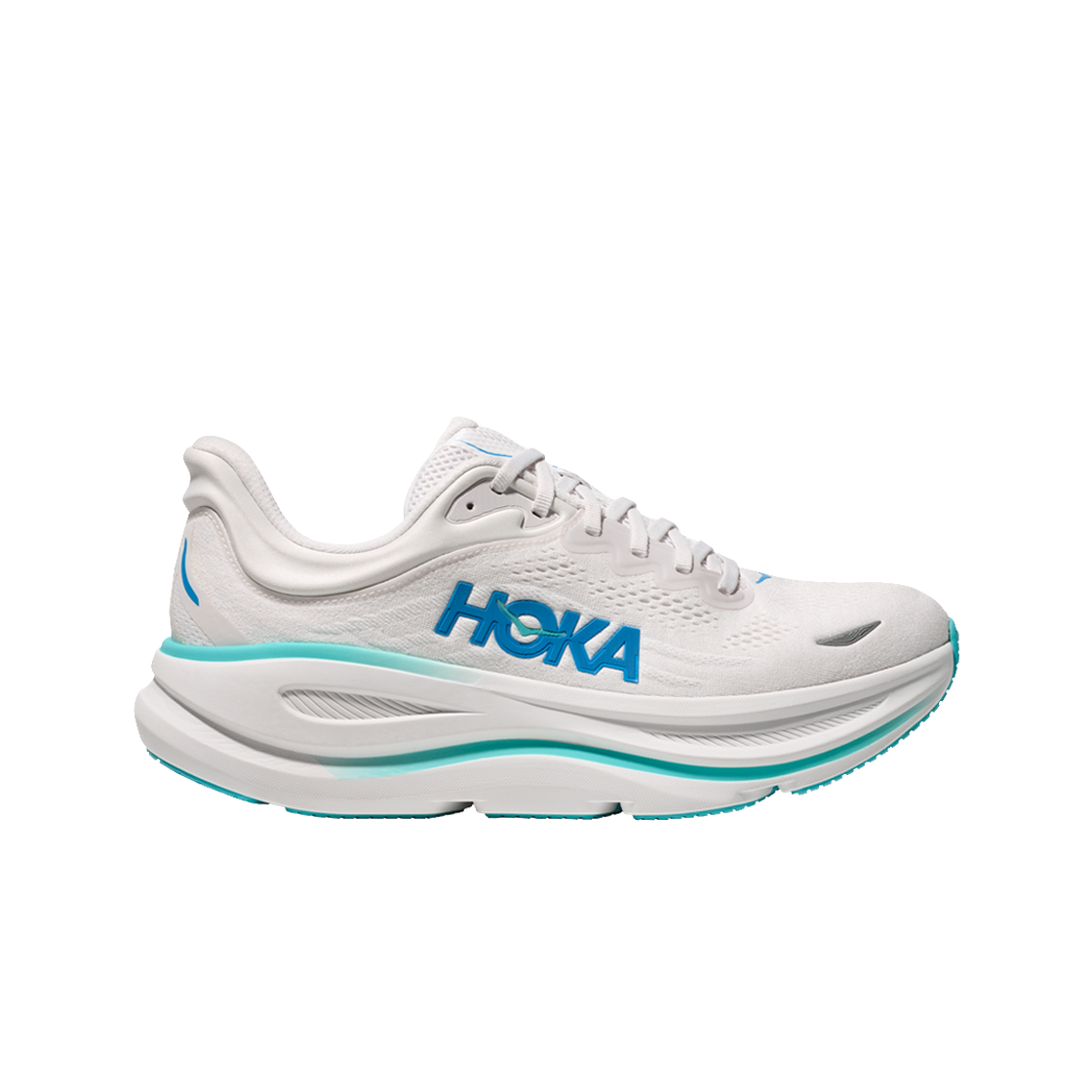 HOKA Bondi 9 'White Blue' 1162011-WKB