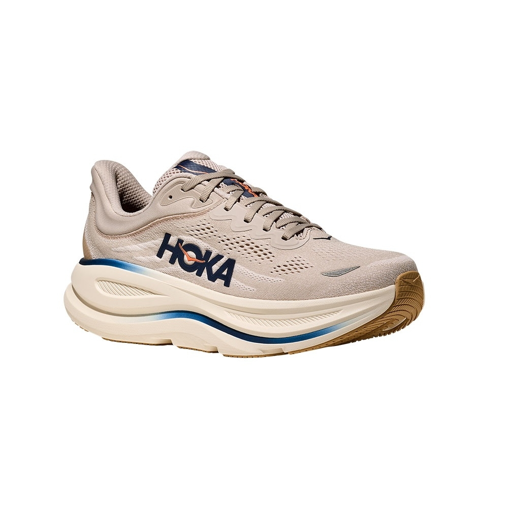 Order HOKA Bondi 9 Wide Zapatillas para Correr Gris Barro/Gris Claro HO1162013SCCG
