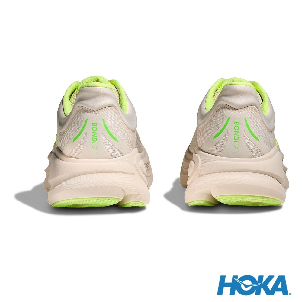 Sizing Zapatillas para Correr HOKA Bondi 9 Anchas Gris Taupe/Amarillo Neón. HO1162013GYZ
