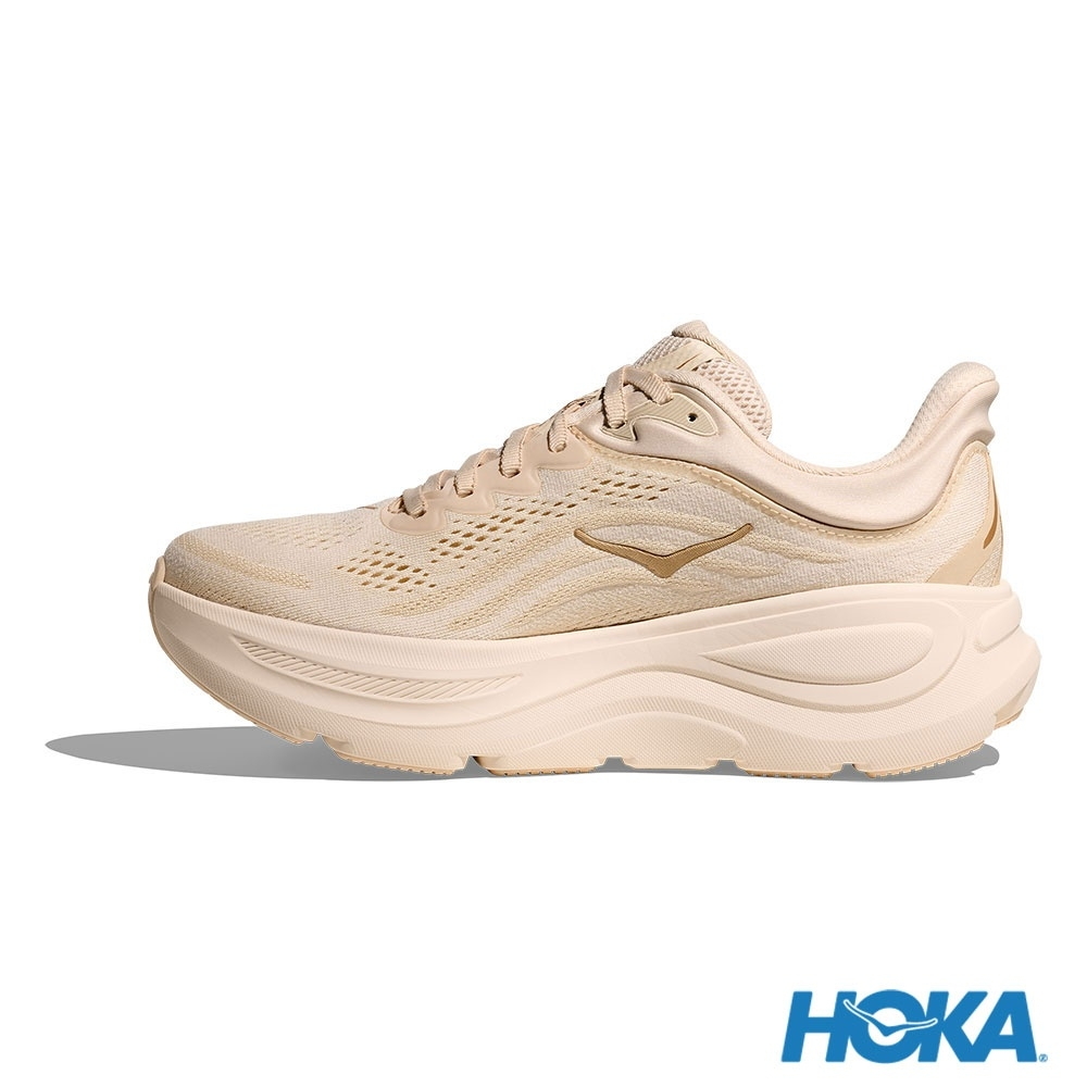 Shop HOKA Bondi 9 Wide Zapatillas Running Blanco Vainilla/Abedul. HO1162014VCH