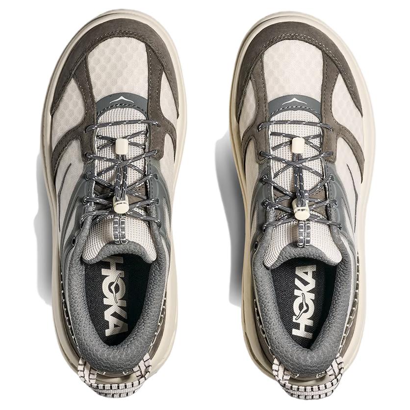 Lookbook HOKA Bondi B3LS ''Alabaster Astroid'' Sepatu Lari Pria/Wanita. 1155351-ARST