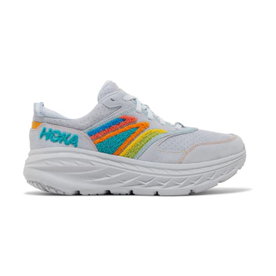 HOKA Bondi L 'Embroidery Pack - Arctic Ice'