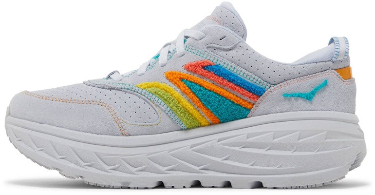 HOKA Bondi L 'Embroidery Pack - Arctic Ice' - Pek Sulaman Ais Artik 1126855-AIAT Lookbook HOKA Bondi L 'Embroidery Pack - Arctic Ice' - Pek Sulaman Ais Artik 1126855-AIAT